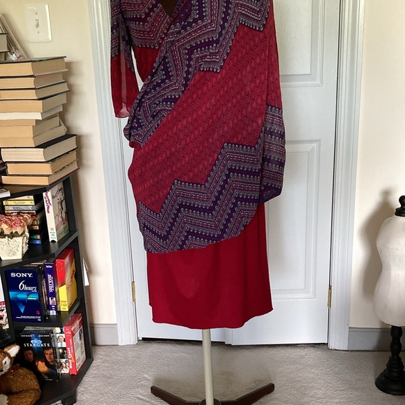 Flowy sheer lined maxi boho dress - Picture 4 of 8